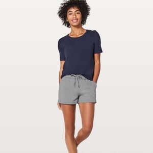 Lululemon gray shorts with pockets